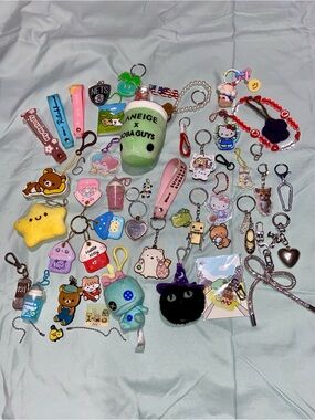 Trinket Keychain Lot